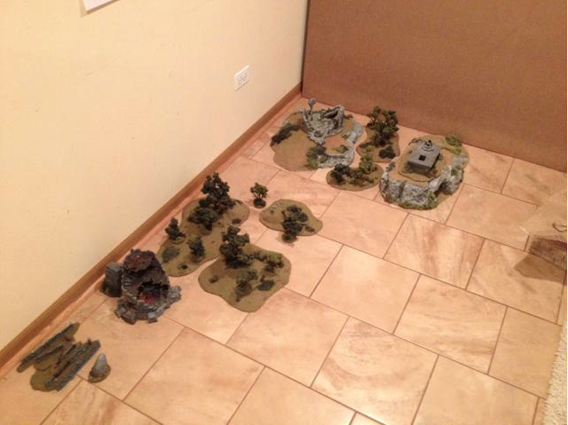 completed terrain